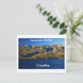 Kroatië - Mountain Velebit Briefkaart (Staand voorkant)