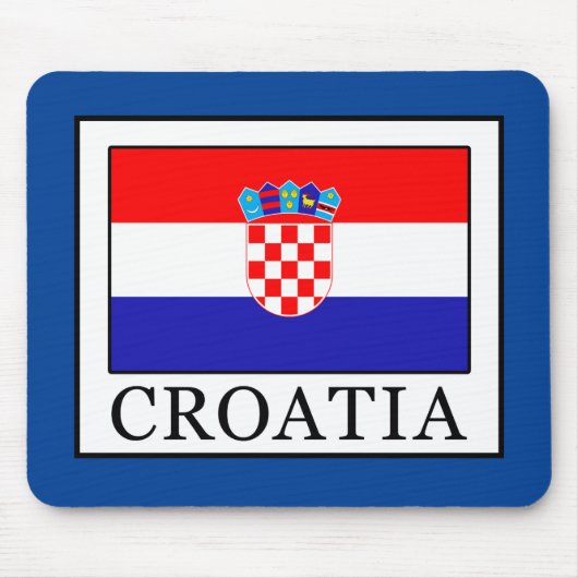 Kroatië Muismat (Voorkant)