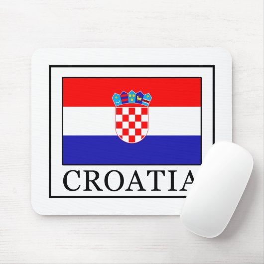 Kroatië Muismat (Met muis)