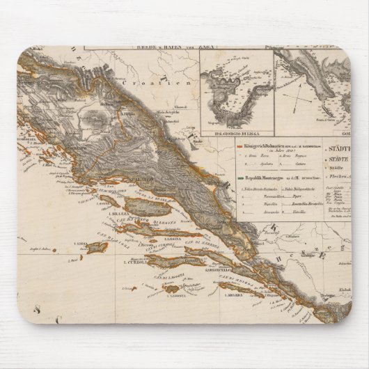 Kroatië Muismat (Voorkant)