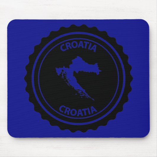 Kroatië Muismat (Voorkant)