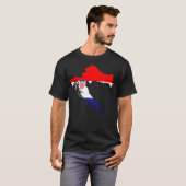 Kroatië Nation T-Shirt (Voorkant volledig)