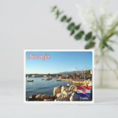 Kroatië - Novalja - Briefkaart (Staand voorkant)