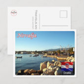 Kroatië - Novalja - Briefkaart (Voorkant / Achterkant)