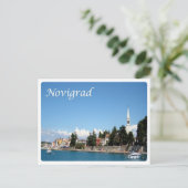 Kroatië - Novigrad - Briefkaart (Staand voorkant)