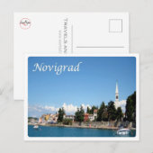Kroatië - Novigrad - Briefkaart (Voorkant / Achterkant)