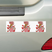 kroatië, Oostenrijk Bumpersticker (Op auto)