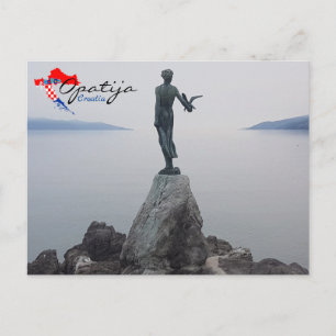 Kroatië   Opatija Briefkaart