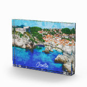 Kroatië Panorama Uitzicht Reizen Fotoblokken (Rechts)