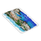 Kroatië Panorama Uitzicht Reizen Magneet (Rechterzijde)