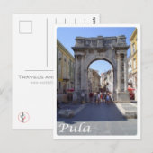 Kroatië - Paola - Pola - Pula - Briefkaart (Voorkant / Achterkant)