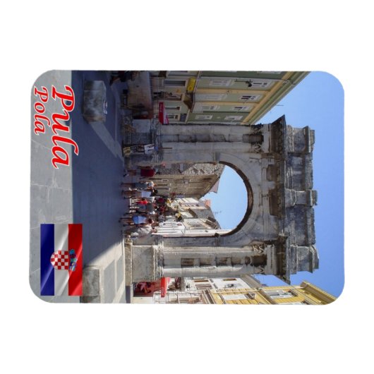 Kroatië - Paola - Pola - Pula - Magneet (Horizontaal)