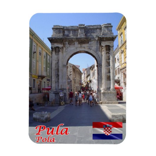 Kroatië - Paola - Pola - Pula - Magneet (Verticaal)