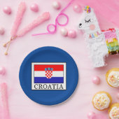 Kroatië Papieren Bordje (Feest)