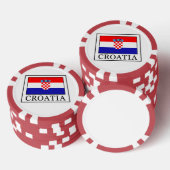 Kroatië Pokerchips (Opstapeling)