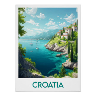 Kroatië Poster