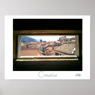 Kroatië Poster
