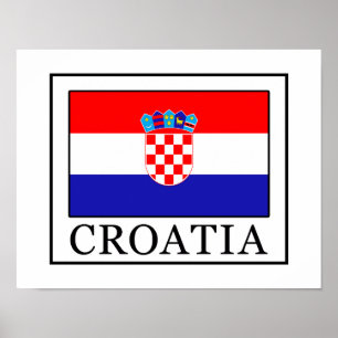 Kroatië Poster