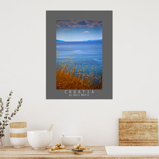 Kroatië Poster (Keuken)