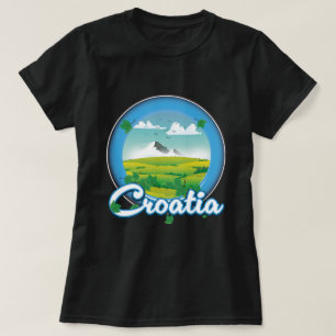 Kroatië Reis logo T-shirt
