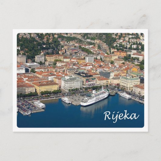 Kroatië - Rijeka - Briefkaart (Voorkant)