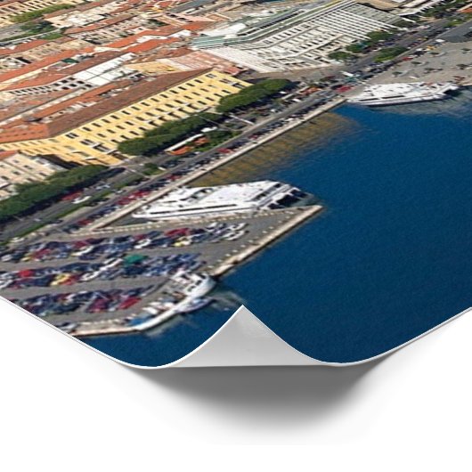 Kroatië - Rijeka - Poster (Hoek)