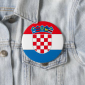 Kroatië Ronde Button 4,0 Cm (In situ)