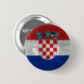 Kroatië Ronde Button 5,7 Cm (Voorkant /achterkant)
