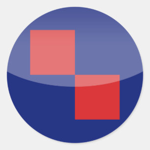 Kroatië Ronde Sticker