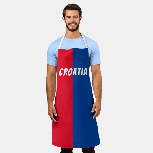Kroatië Schort (Gedragen)