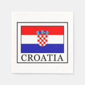 Kroatië Servetten (Voorkant)