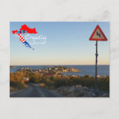 Kroatië | SEVID | Adriatisch Zee | Hrvatska Briefkaart (Voorkant)