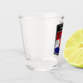 Kroatië Shot Glas (Links)