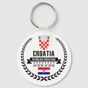 Kroatië Sleutelhanger