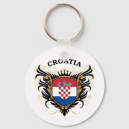 Kroatië Sleutelhanger (Voorkant)