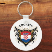 Kroatië Sleutelhanger (Voorkant)
