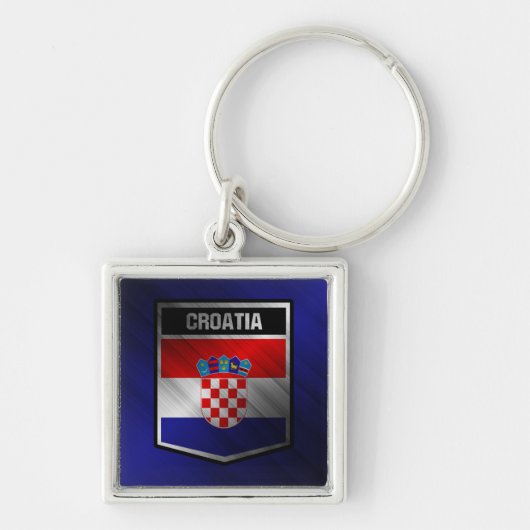 Kroatië Sleutelhanger (Voorkant)