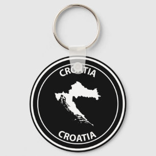 Kroatië Sleutelhanger