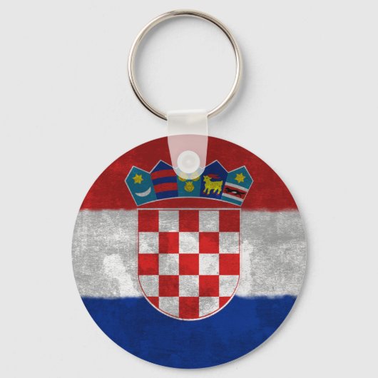 Kroatië Sleutelhanger (Voorkant)