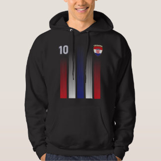 Kroatië Soccer Jersey Kroatië 10 Soccer Football F Hoodie