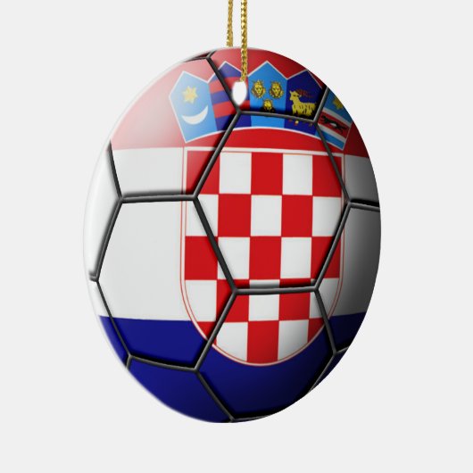 Kroatië Soccer Ornament (Rechts)