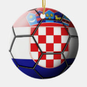 Kroatië Soccer Ornament (Voorkant)