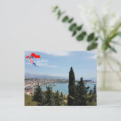 Kroatië | Splitsen | Marjan | Adriatisch Zee Briefkaart (Staand voorkant)