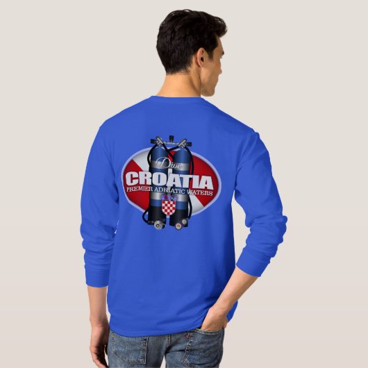 Kroatië (ST) T-shirt (Achterkant volledig)