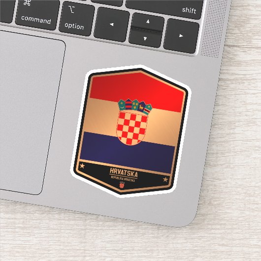Kroatië Sticker (Detail)