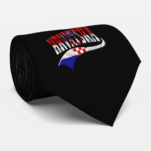 Kroatië Stropdas (Opgerold)