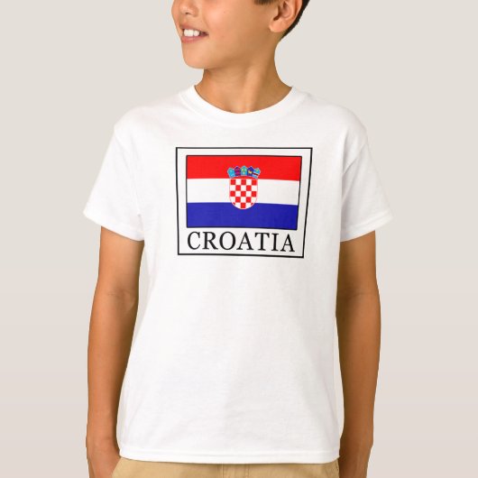 Kroatië T-shirt (Voorkant)