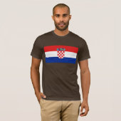 kroatië t-shirt (Voorkant volledig)