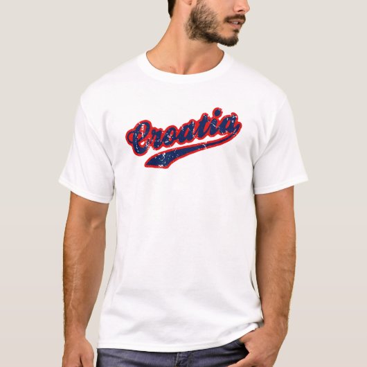 Kroatië T-shirt (Voorkant)