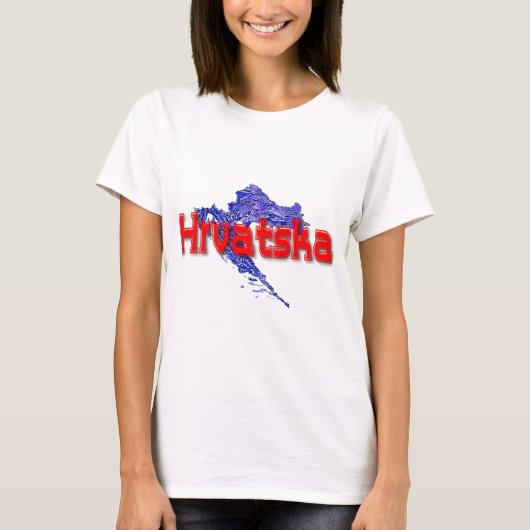 Kroatië T-shirt (Voorkant)